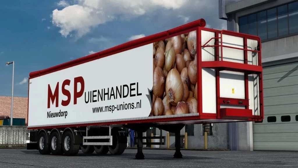 МОД Kolibri Belt Trailer v1.5 ДЛЯ EURO TRUCK SIMULATOR 2