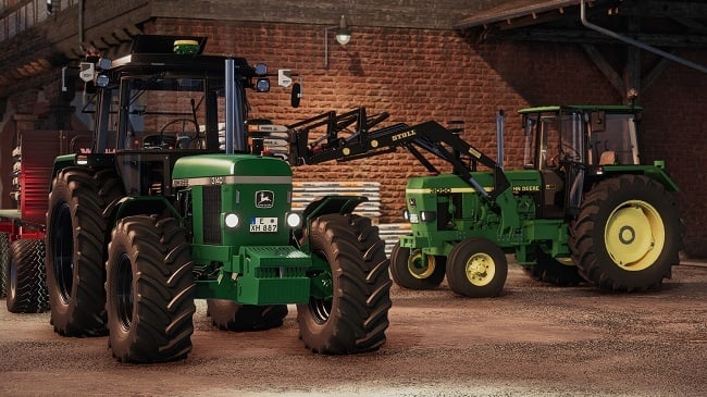 МОД John Deere 3x40 / 3x50 Series v1.0.0.3 (1.21.x) ДЛЯ FARMING SIMULATOR 2025