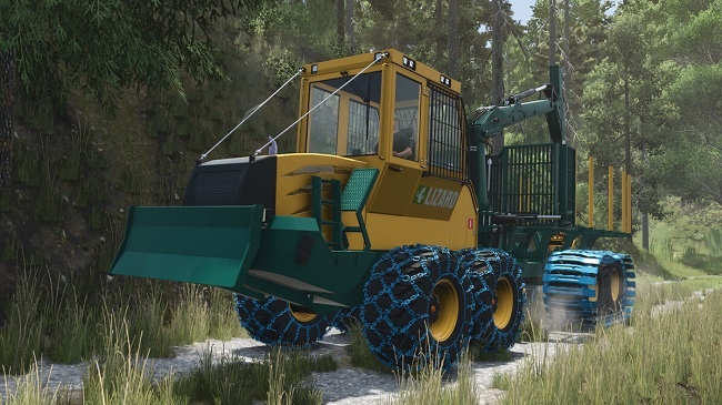 МОД Lizard LogFlex 8XS Series v1.0.7.0 (1.21.x) ДЛЯ FARMING SIMULATOR 2025