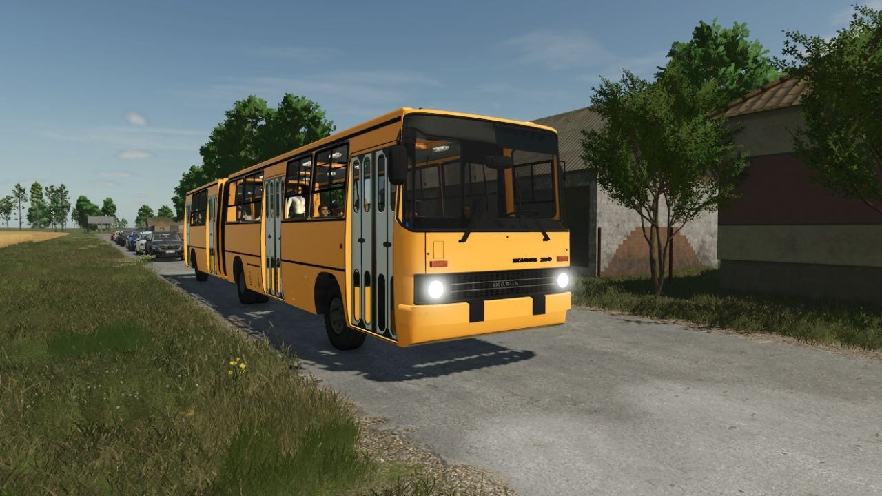 МОД Ikarus 280 v1.0.0.0 (1.21.x) ДЛЯ FARMING SIMULATOR 2025