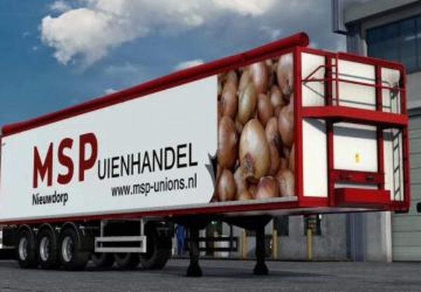 Мод Прицеп Kolibri Belttrailer\Bandlosser версия 1.6 для Euro Truck Simulator 2 (v1.59.x, 1.60.x)