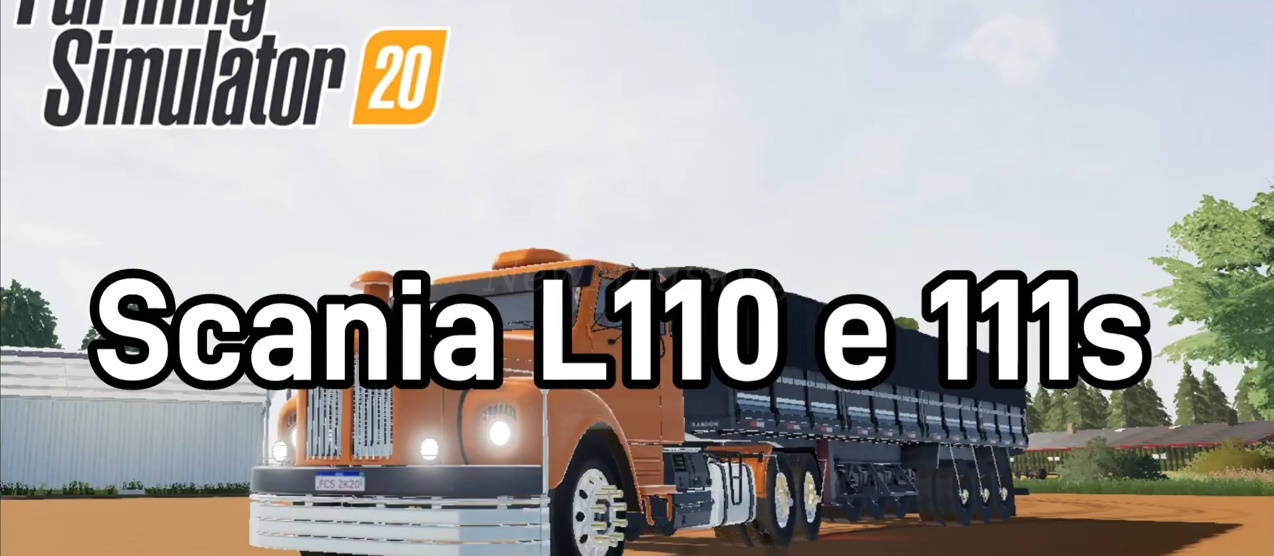 Мод Scania L110 and 111S версия 07.08.24 для Farming Simulator 20