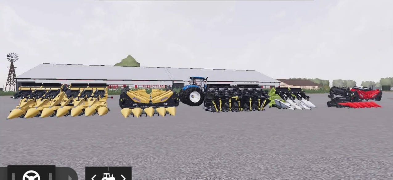 Мод Corn Headers Pack5 версия 04.10.24 для Farming Simulator 20