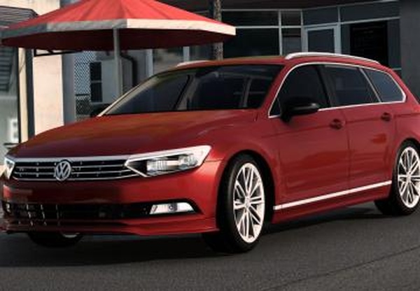 Мод Volkswagen Passat версия 2.4 для American Truck Simulator (v1.60.x)