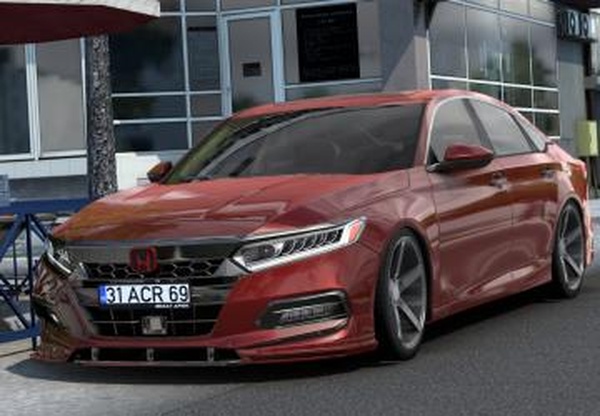 Мод Honda Accord версия 3.3 для American Truck Simulator (v1.60.x, 1.61.x)
