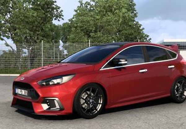 Мод Ford Focus Hatcback - Sedan версия 2.6 для American Truck Simulator (v1.60.x, 1.61.x)