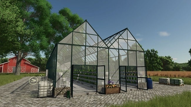 МОД Hydroponic Greenhouse – Herb Cultivation v1.0.0.0 (1.21.x) ДЛЯ FARMING SIMULATOR 2025
