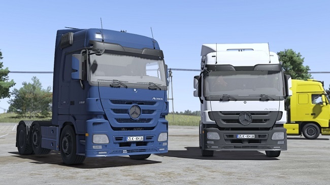 МОД Mercedes Actros MP3 v1.0.0.3 (1.21.x) ДЛЯ FARMING SIMULATOR 2025