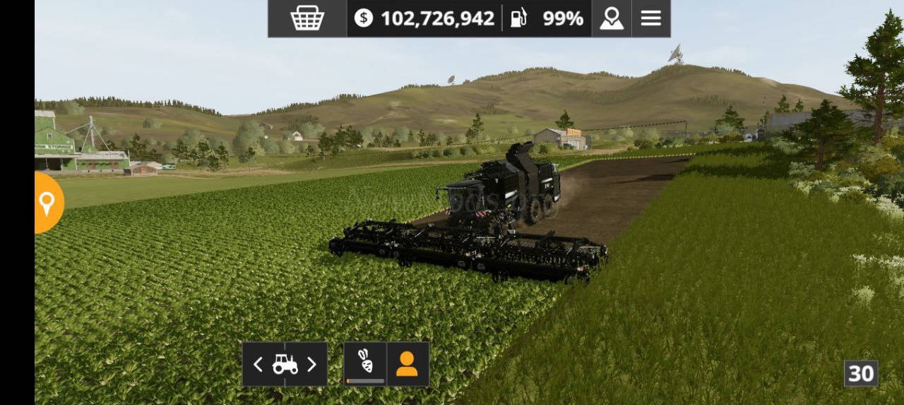 Мод Triple Wide T4-40 MultiFruit версия 24.12.24 для Farming Simulator 20