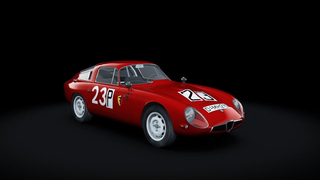 Мод Alfa Romeo Giulia TZ GTC60 v1.3 для Assetto Corsa