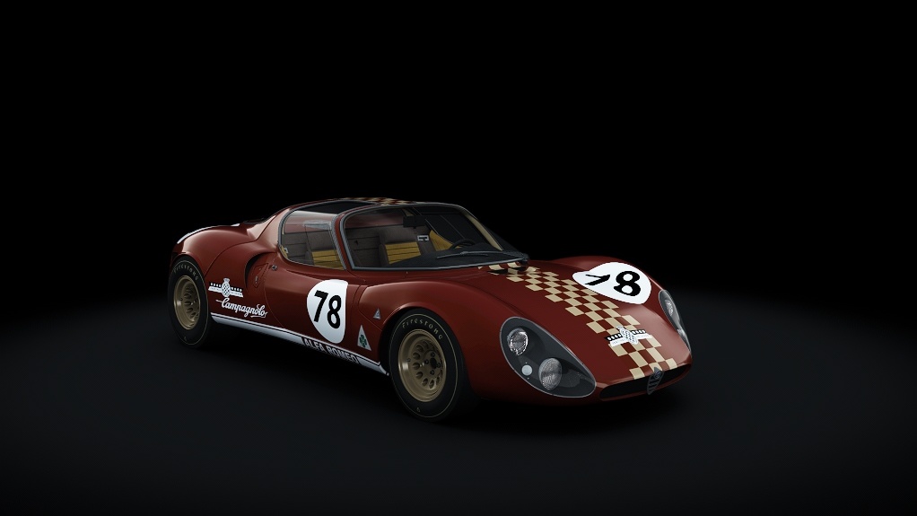 Мод Alfa Romeo 33 Corsa GTC60 v1.3 для Assetto Corsa