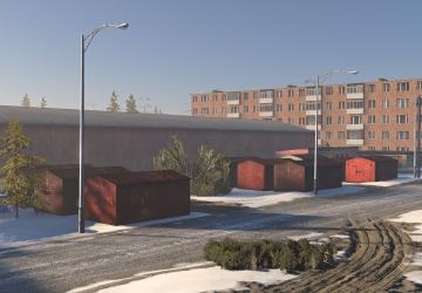 Карта «Северозимск» версия 0.9 для BeamNG.drive (v0.39.x)