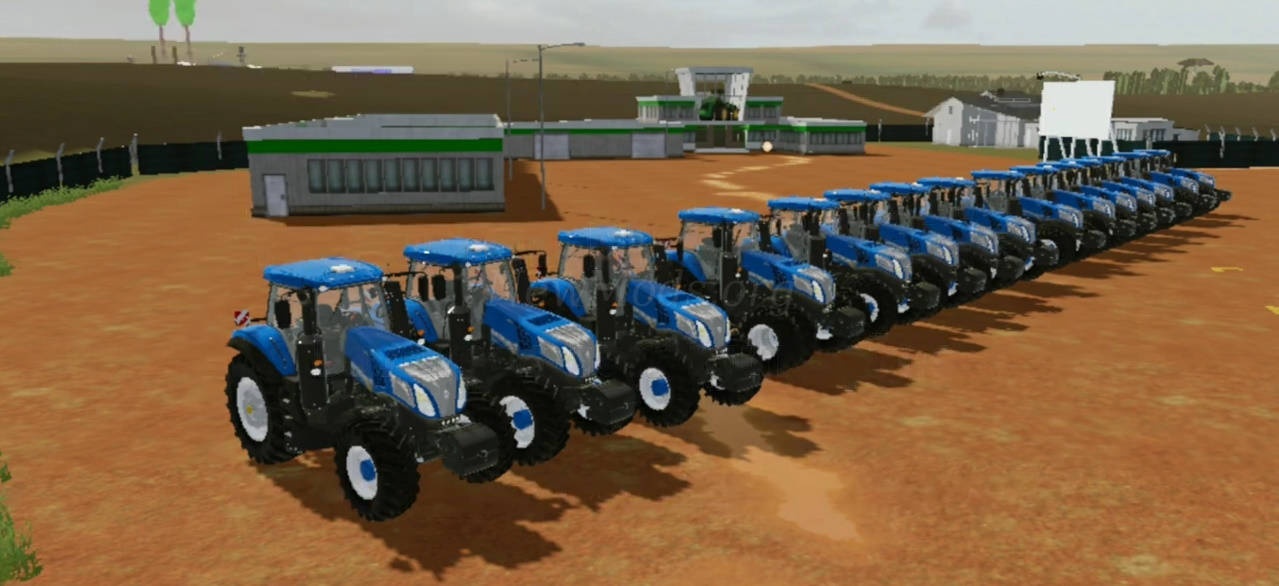 Мод New Holland T8 Serie версия 10.11.23 для Farming Simulator 20
