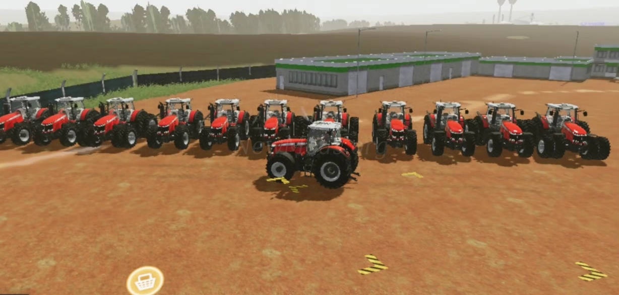 Мод Massey Ferguson 8700 Série версия 10.11.23 для Farming Simulator 20