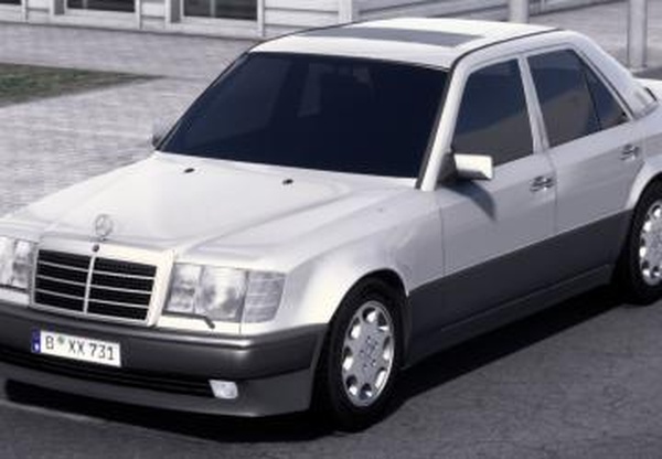 Мод Mercedes Benz W124 версия 1.8.1 для Euro Truck Simulator 2 (v1.60.x, 1.61.x)