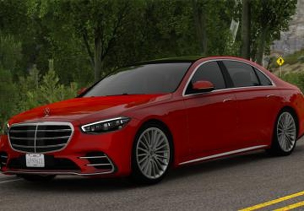 Мод Mercedes-Benz W223 S-Class версия 2.3 для American Truck Simulator (v1.60.x, 1.61.x)