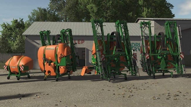 МОД Amazone FT/UF Pack v1.1.0.0 (1.21.x) ДЛЯ FARMING SIMULATOR 2025
