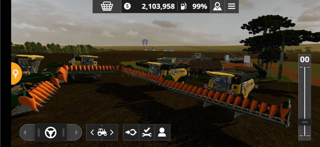 Мод Barras de milho Brava версия 10.11.23 для Farming Simulator 20