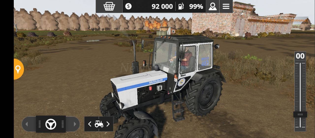 Мод MTZ-82 Militsiya версия 16.10.24 для Farming Simulator 20