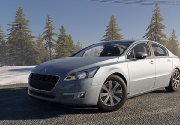 Мод Peugeot 508 (W23) версия 1.3 для BeamNG.drive (v0.39.x)