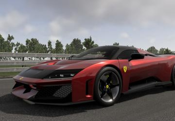 Мод Ferrari F80 версия 1.2 для BeamNG.drive (v0.39.x)
