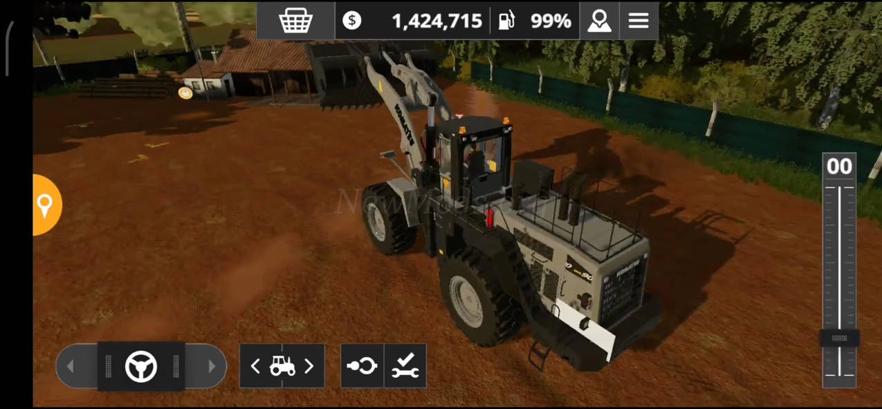 Мод WA900A и WA900 Bucket версия 14.06.23 для Farming Simulator 20