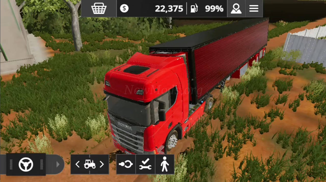 Мод Scania R Sattel версия 18.03.22 для Farming Simulator 20
