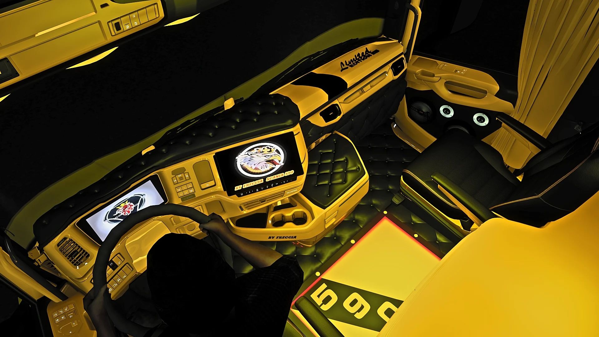 МОД Scania Interior v1.0 ДЛЯ EURO TRUCK SIMULATOR 2