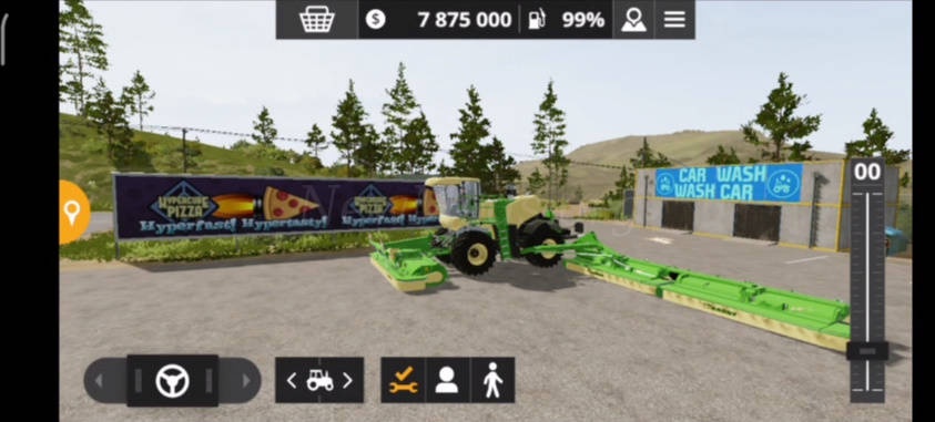 Мод M500 Krone Wide версия 26.04.22 для Farming Simulator 20