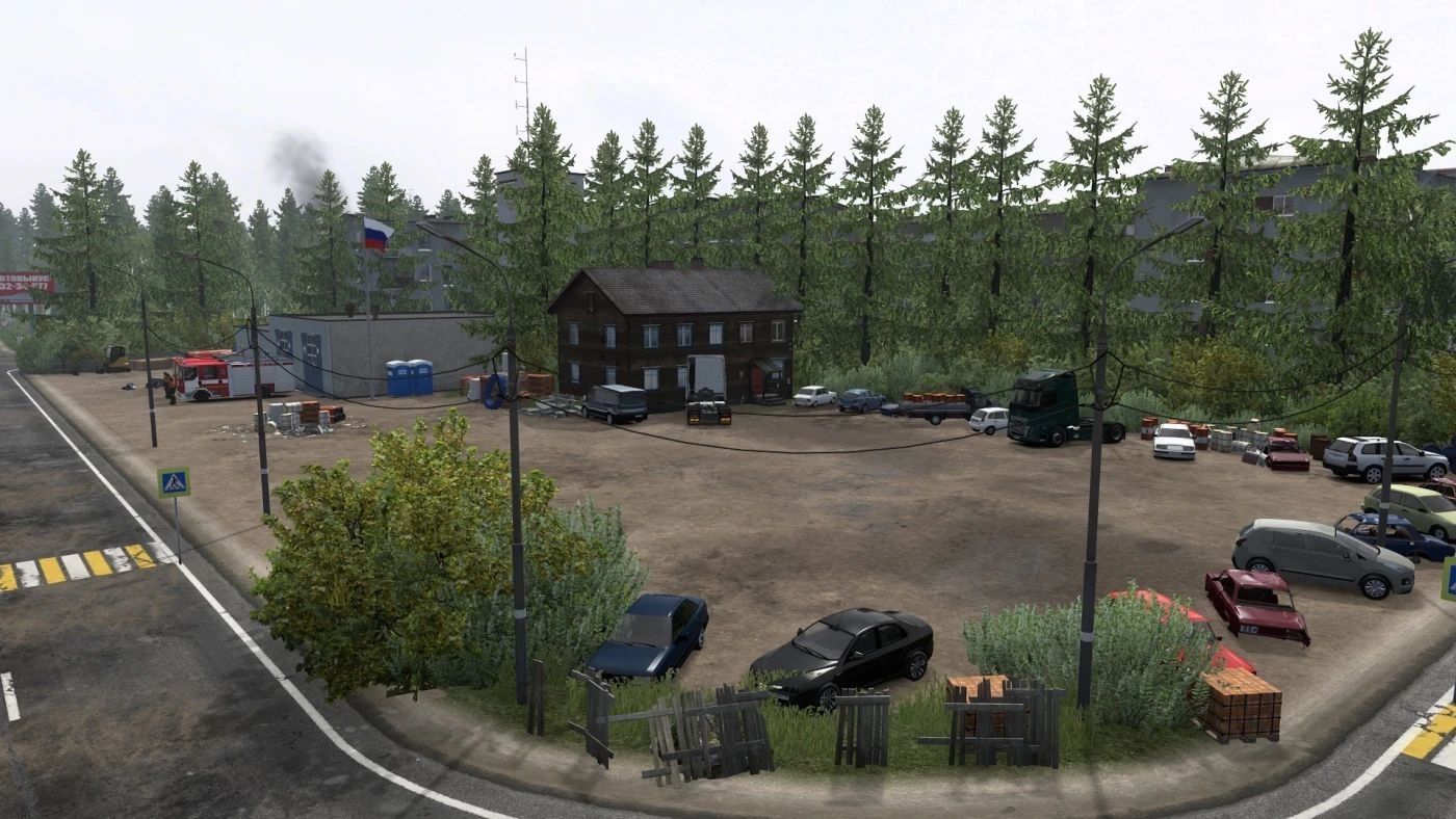 МОД Карта Хабаровск v1.1.5 ДЛЯ EURO TRUCK SIMULATOR 2