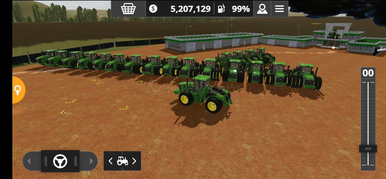 Мод John Deere 9R Serie версия 10.03.23 для Farming Simulator 20