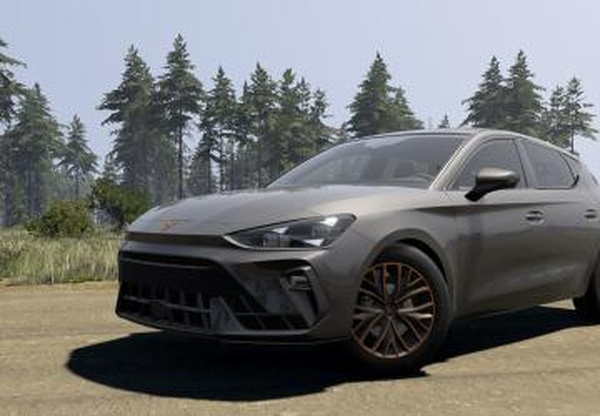 Мод Cupra Leon (2025) версия 1.0 для BeamNG.drive (v0.39.x)