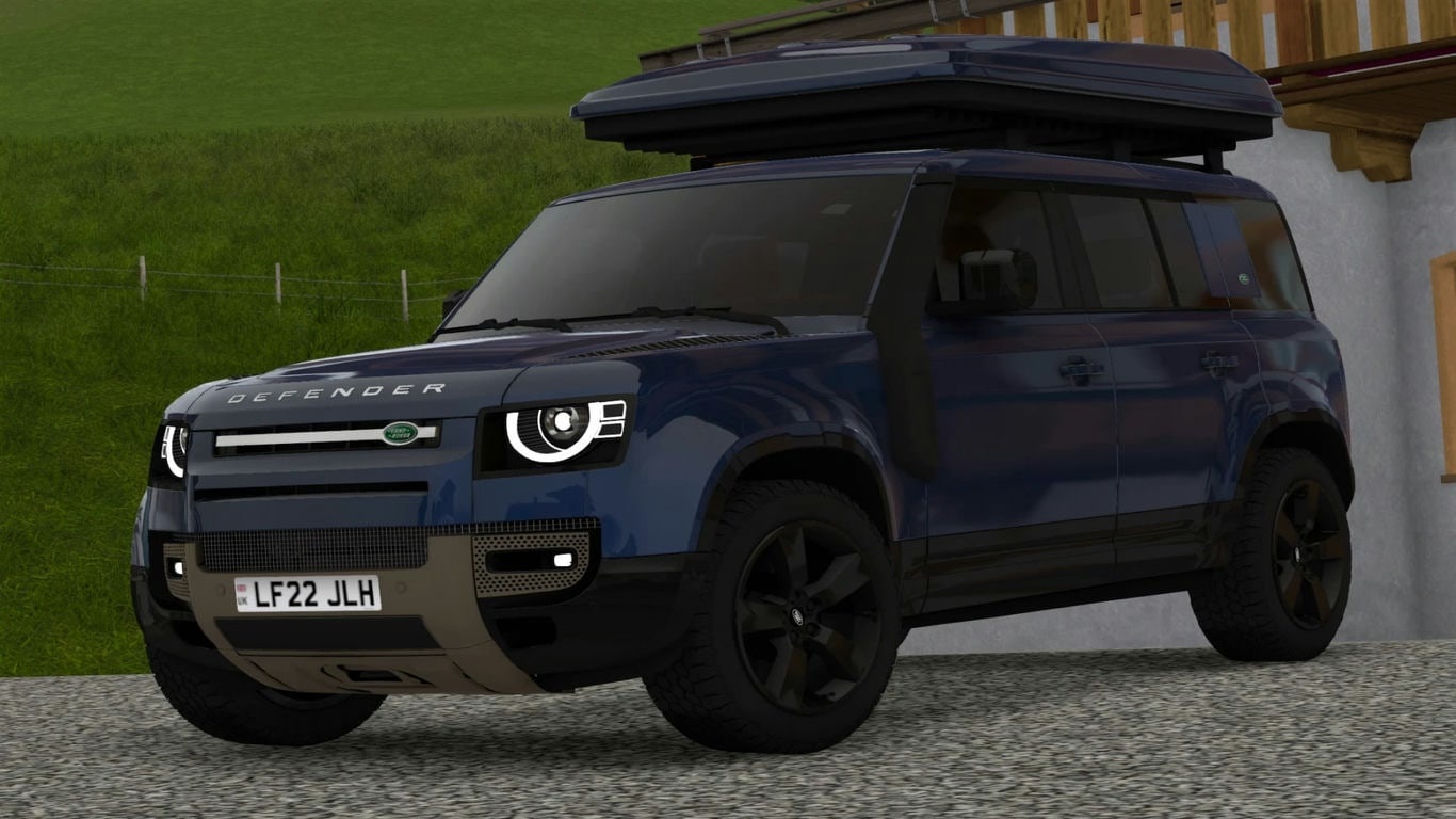 МОД Land Rover Defender 110 2023 L663 v2.0 ДЛЯ EURO TRUCK SIMULATOR 2