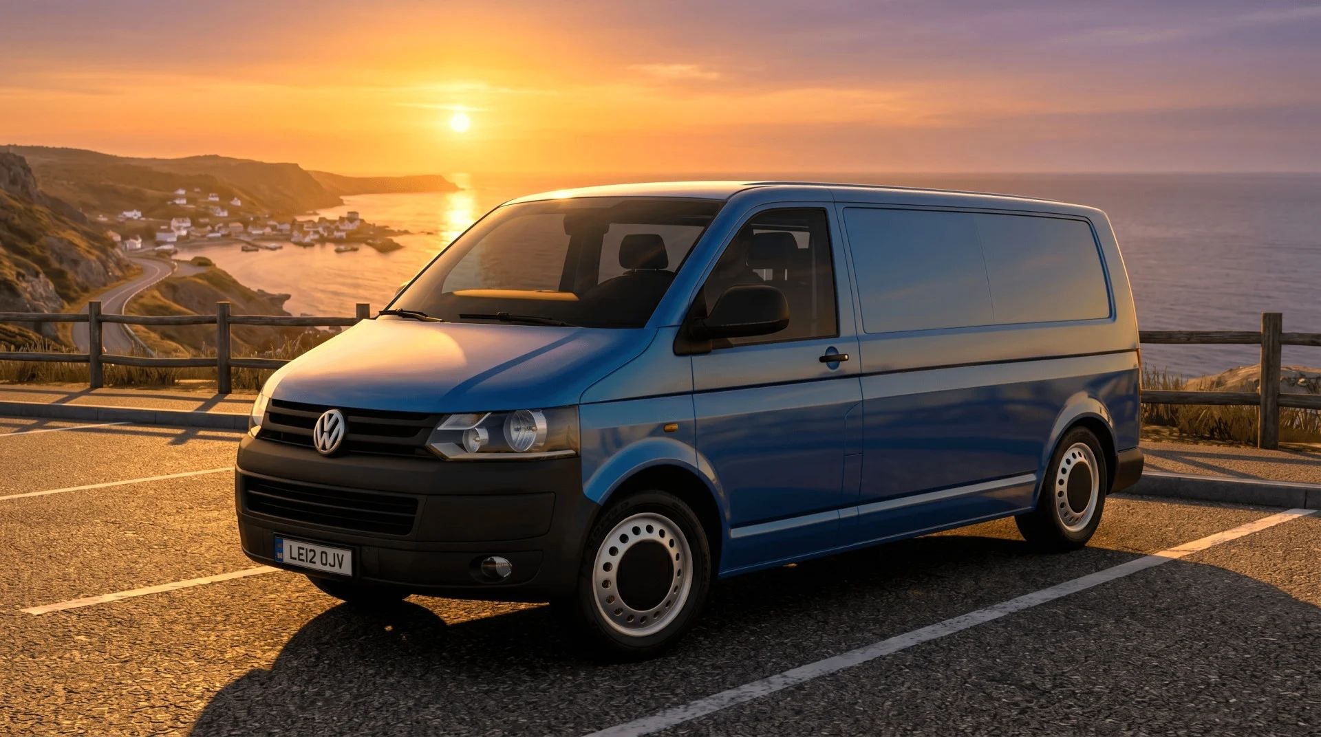 МОД Volkswagen Transporter T5 v1.3 ДЛЯ EURO TRUCK SIMULATOR 2