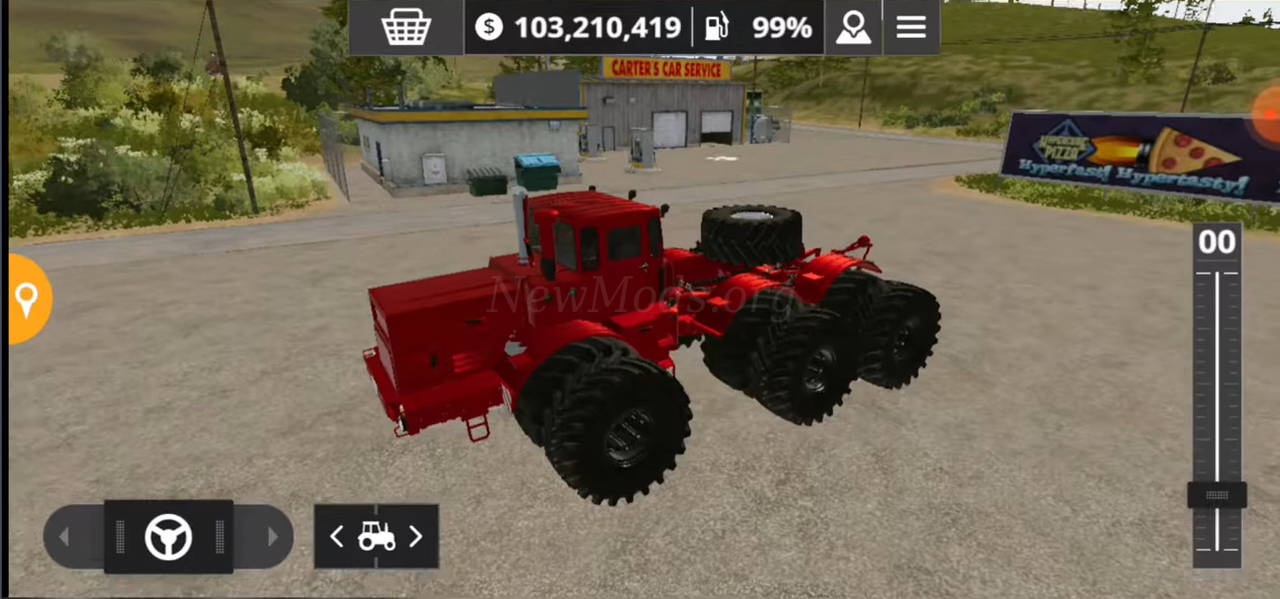 Мод Kirovets K 700A 6x6 версия 22.12.21 для Farming Simulator 20