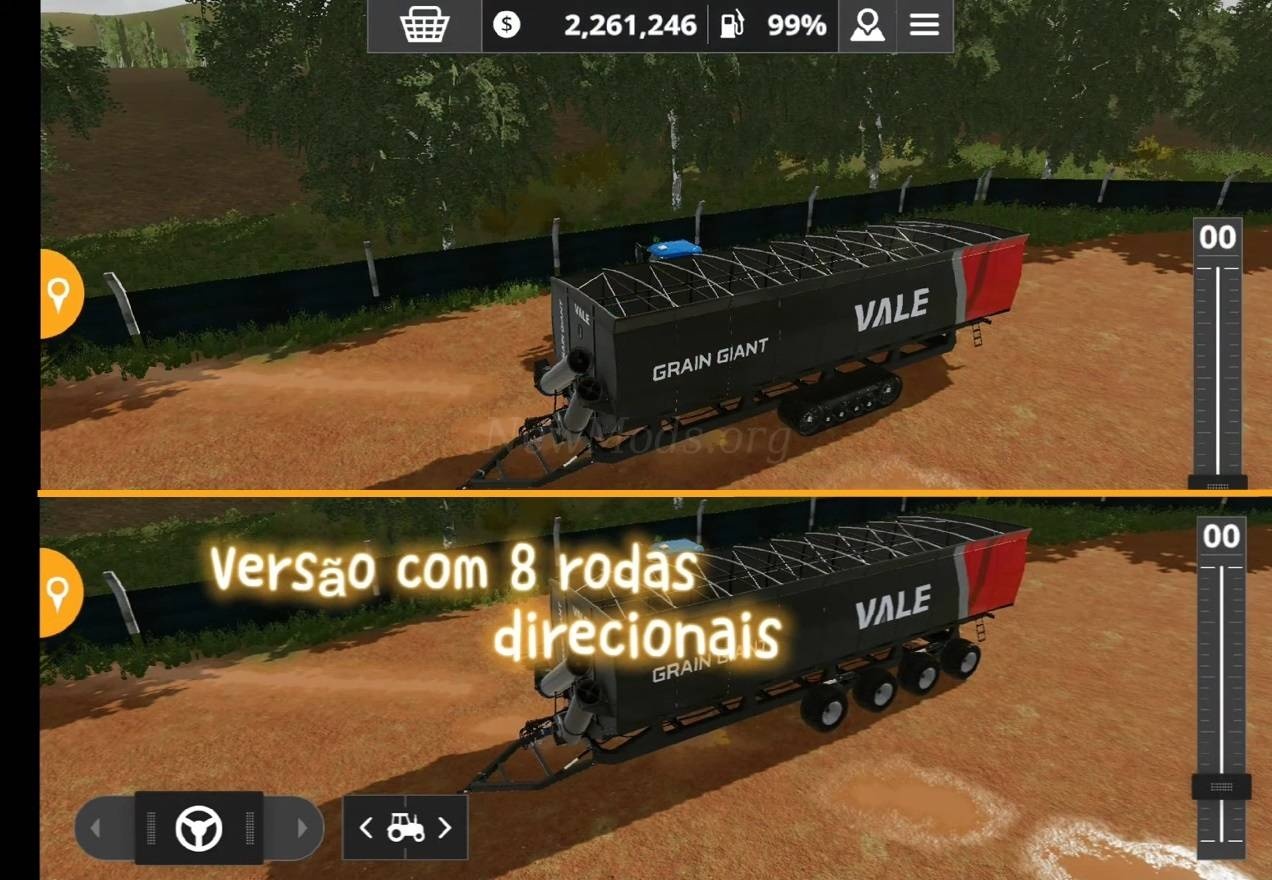 Мод Grain Giant V2 Vale версия 10.11.23 для Farming Simulator 20