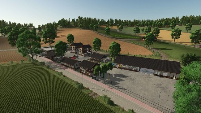 МОД Карта Rebental v1.0.0.1 (1.21.x) ДЛЯ FARMING SIMULATOR 2025