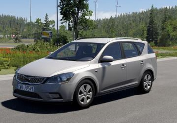 Мод Kia Ceed (ED) (2006–2012) версия 2.0 для BeamNG.drive (v0.39.x)