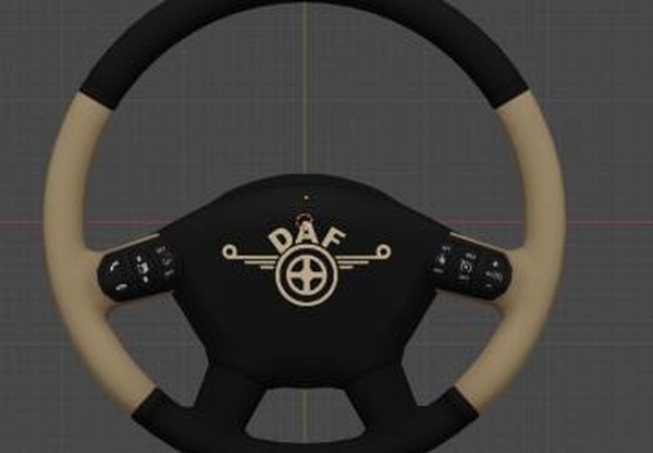 Мод Перешитый руль на DAF 105 версия 1.0 для Euro Truck Simulator 2 (v1.60)