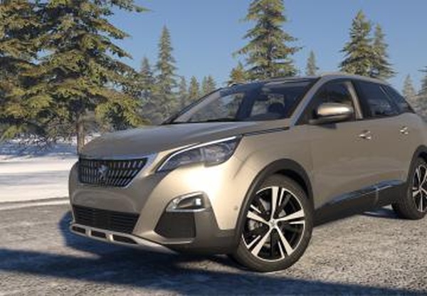 Мод Peugeot 3008 (P84) версия 1.0 для BeamNG.drive (v0.39.x)