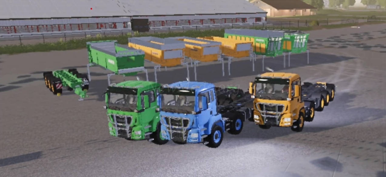 Мод TGS Joskin Cargo Pack версия 10.11.23 для Farming Simulator 20