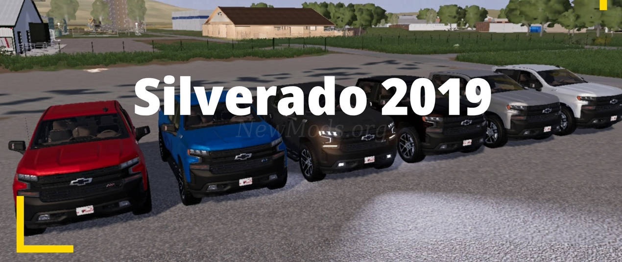Мод Chevrolet Silverado версия 12.12.23 для Farming Simulator 20