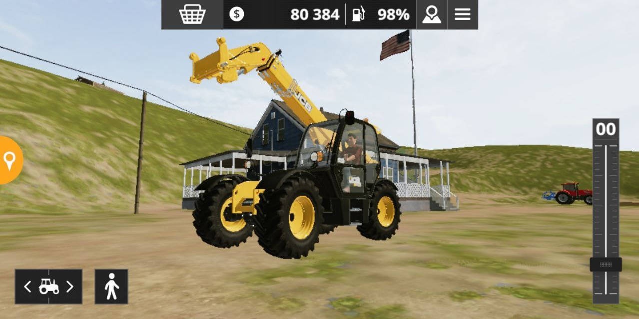 Мод JCB 535.95 версия 08.05.21 для Farming Simulator 20