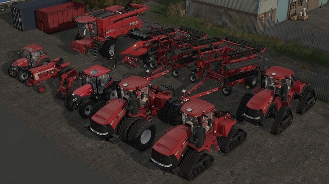 МОД Case IH Pack v1.0.0.0 (1.21.x) ДЛЯ FARMING SIMULATOR 2025