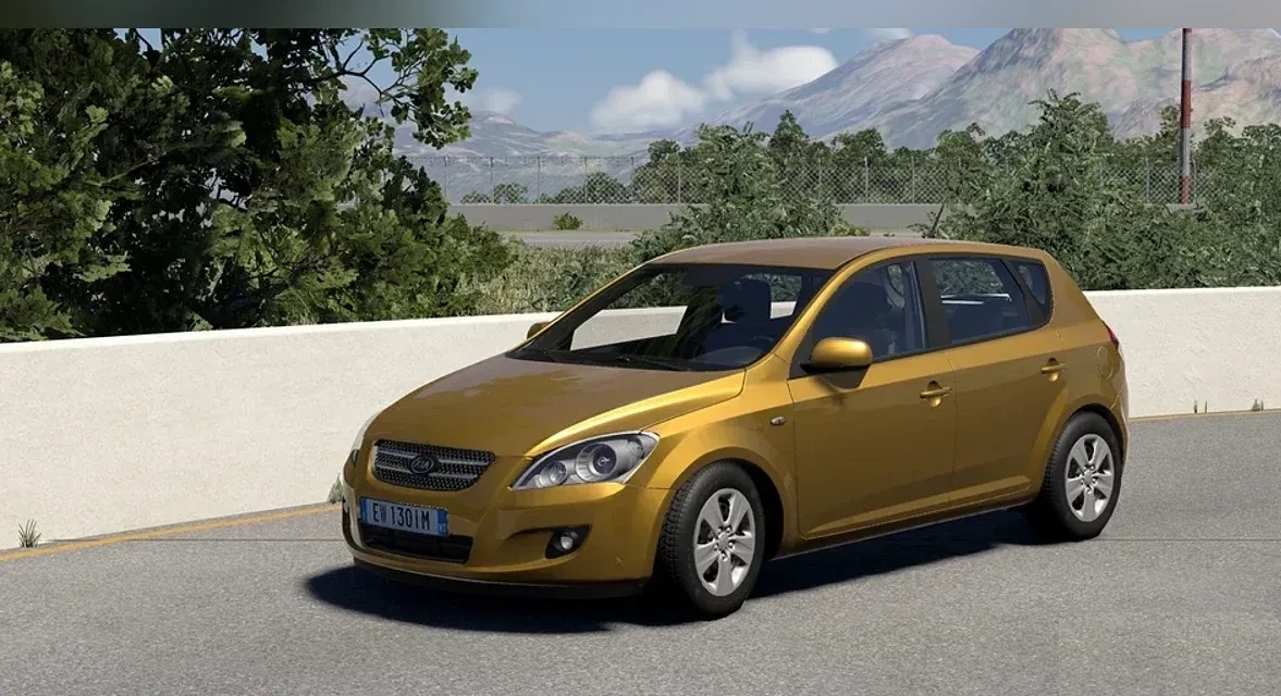 МОД Kia Ceed (ED) 2006–2012 v2.0 (0.39.x) ДЛЯ BEAMNG.DRIVE