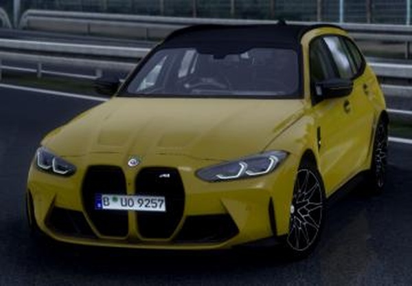 Мод BMW M3 G80 Touring 2023 версия 2.2.1 для American Truck Simulator (v1.60.x, 1.61.x)