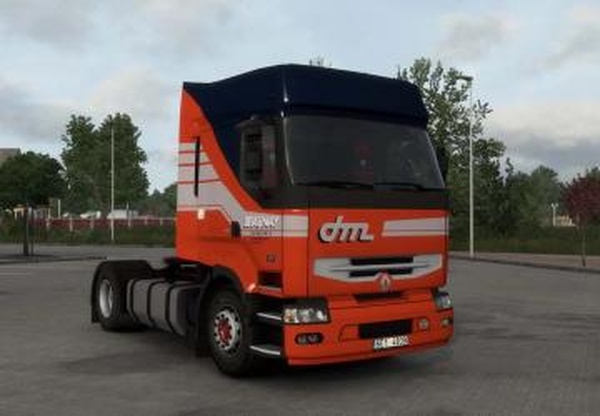 Мод Renault Premium FG1 версия 4.0 для Euro Truck Simulator 2 (v1.60.x)