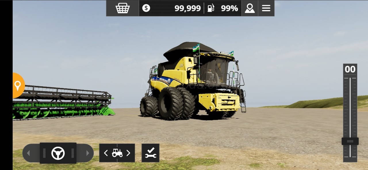 Мод New Holland CR and S440 John Deere header версия 21.03.24 для Farming Simulator 20