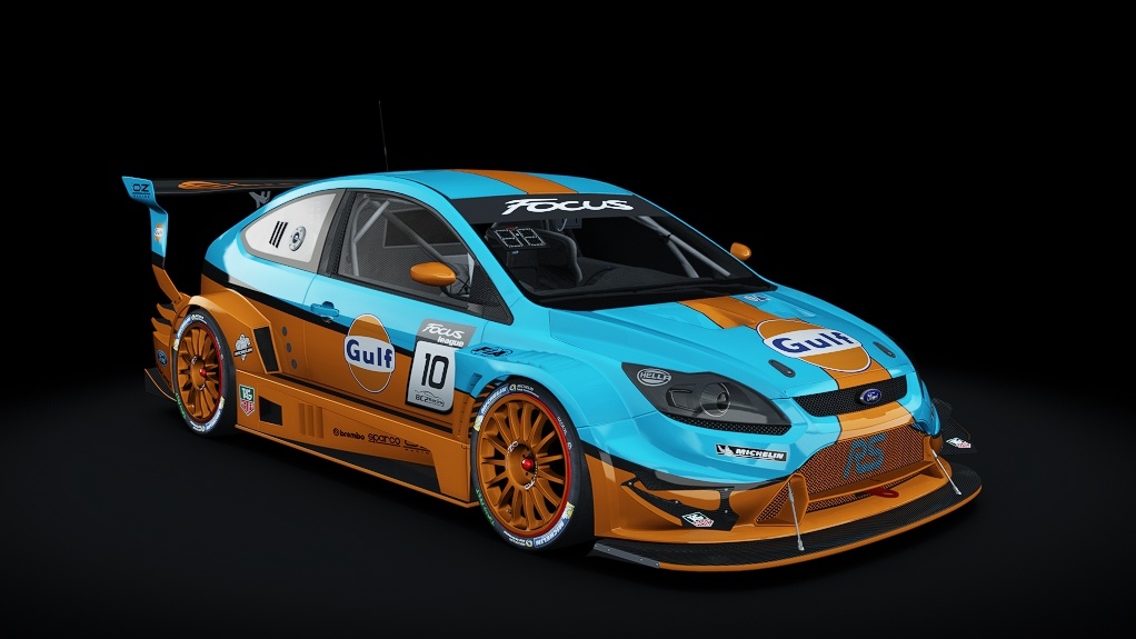 Мод Ford Focus RS MK2 Super CUP v1.1.1 для Assetto Corsa