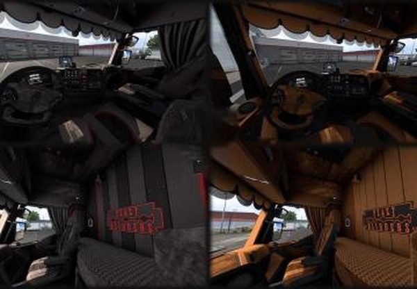 Мод Renault T Range Interior Bundle версия 1.1 для Euro Truck Simulator 2 (v1.60.x)